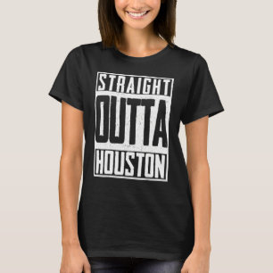 T-shirt Houston Texas Watercolor Skyline Home State 7