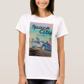 T-shirt Houston, ville de l'espace (Devant)