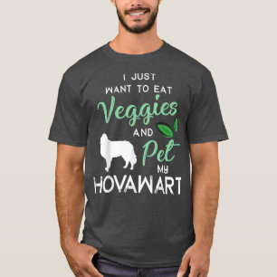 T-shirt Hovawart Amusant Vegan propriétaire Amoureux des c