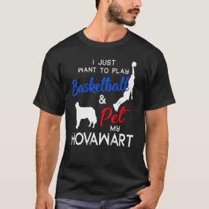 T-shirt Hovawart Funny Basketball Chien propriétaire Noël