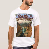 T-SHIRT HOVER DAM - COLORADO RIVER - NEVADA - ARIZONA USA (Devant)