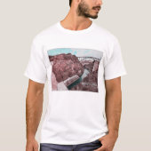 T-SHIRT HOVER DAM WATERCOLOR - NEVADA - ARIZONA (Devant)