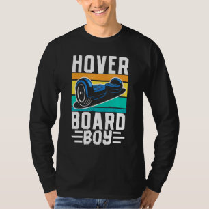 T-shirt Hoverboard Boy One Wheel Electirc Float Skateboard