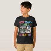 T-shirt How Many Times 67 Teacher Meme Funny Clroom School (Devant entier)