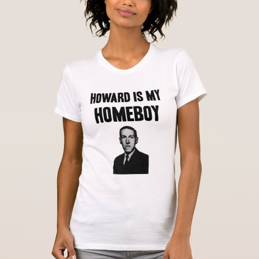 T-shirt Howard est mon Homeboy (Devant)