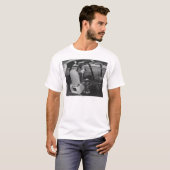 T-shirt Howard Hughes dans l'avion en bois d'oie (Devant entier)