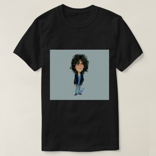 T-shirt Howard Stern Art Black Thon Blanket (Design devant)