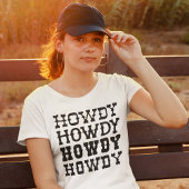 T-shirt Howdy