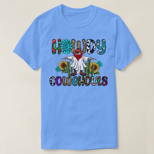 T-shirt Howdy Cowghouls (Design devant)