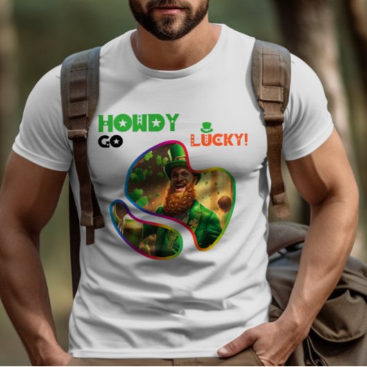 T-shirt Howdy Go Lucky ! - Carnaval de Clover Creek