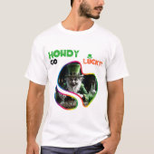 T-shirt Howdy Go Lucky ! - Pot de plaisir de Leprechaun (Devant)