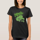 T-shirt Howdy Go Lucky Western Happy St. Patricks Day Retr (Devant)