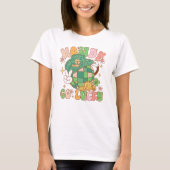 T-shirt Howdy Go Lucky Western St. Patrick (Devant)