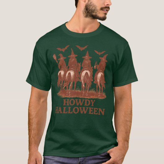 T-SHIRT HOWDY HALLOWEEN (Devant)
