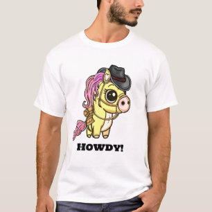 T-shirt Howdy Partner Pony