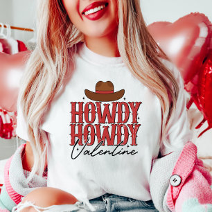 T-shirt Howdy Valentine