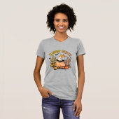 T-shirt Howdy Witch Western Halloween Cauldron (Devant entier)