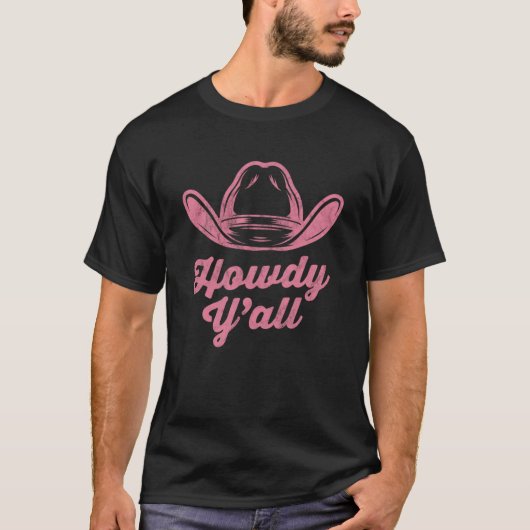 T-shirt Howdy Y all (Devant)