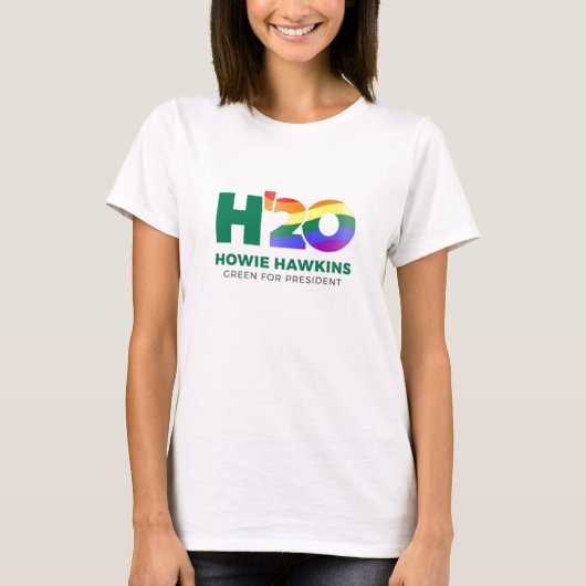 T-shirt Howie Hawkins 2020 (Devant)
