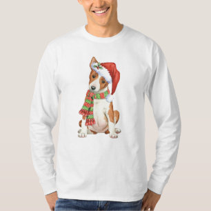 T-shirt Howliday heureux Basenji