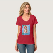 T-shirt Howliday heureux Basenji (Devant entier)