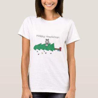 T-shirt Howlidays heureux