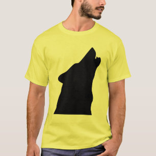 T-shirt Howling Wolf