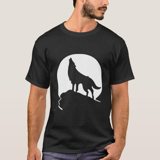 T-shirt Howling Wolf (Devant)