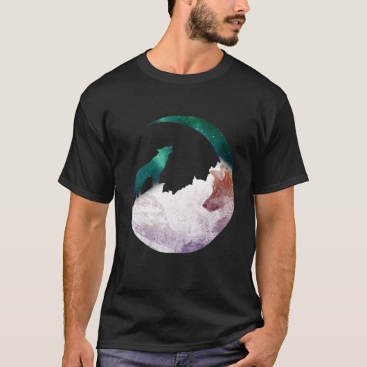 T-shirt Howling Wolf Apparel (Devant)
