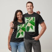 T-shirt Hoya macrophylla _Variegata_ Maison Plante Art T-S (Unisexe)
