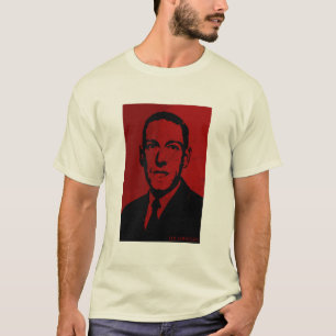 T-shirt HP Lovecraft - rouge