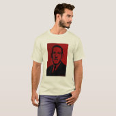 T-shirt HP Lovecraft - rouge (Devant entier)