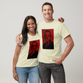 T-shirt HP Lovecraft - rouge (Unisexe)