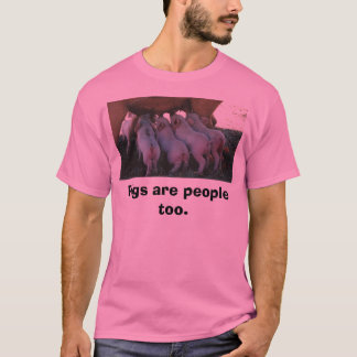 T-shirt hp_scanDS_512101758204, porcs sont les gens aussi