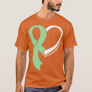 T-shirt HPV Maladie Sensibilisation Espoir Amour Coeur Rub