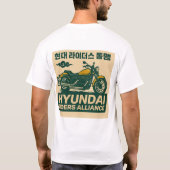 T-shirt HRA - Cruiser Bike Style 1 (Two Sides) (Dos)