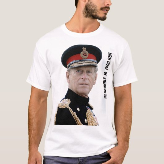 T-shirt HRH Duke d'Édimbourg (Devant)