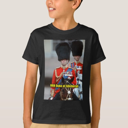 T-shirt HRH Duke d'Édimbourg (Devant)