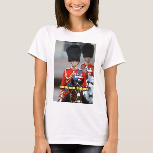 T-shirt HRH Duke d'Édimbourg (Devant)