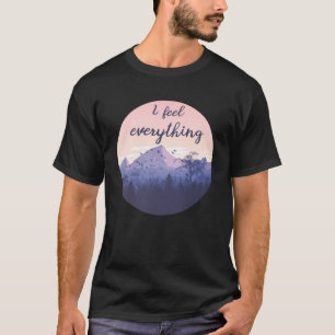 T-shirt HSP Je ressens tout Empath sentiments INFP