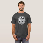 T-shirt https://www.zazzle.com/irish_wolfhound_team_shield (Devant entier)