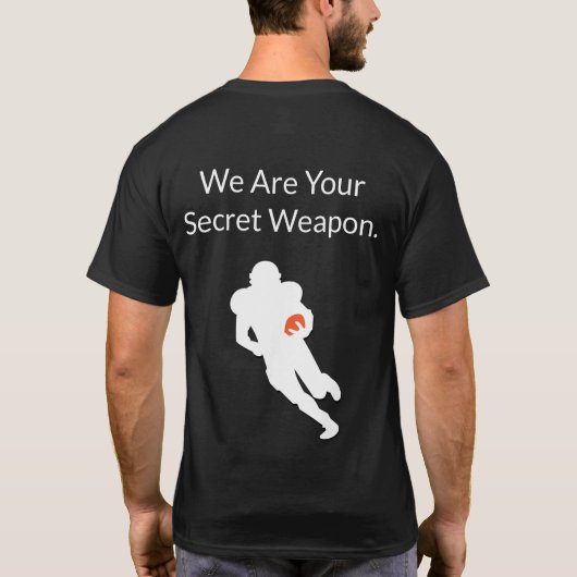 T-shirt https://www.zazzle.com/official_team_rotoballer_ge (Dos)