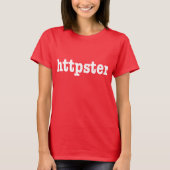 T-shirt httpster (Devant)