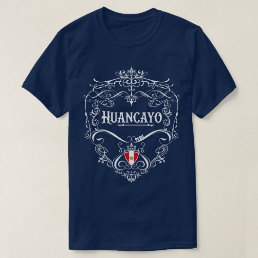 T-shirt Huancayo Design Vintage 1 (Design devant)