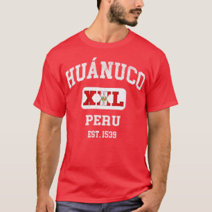 T-shirt Huanuco Pérou XXL Design sportif 1