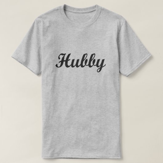 T-SHIRT HUBBY (Design devant)