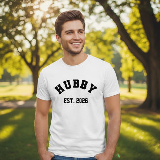 T-shirt Hubby Groom 