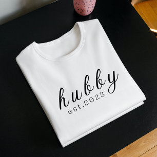 T-shirt Hubby - groomsmen nouvellement marié