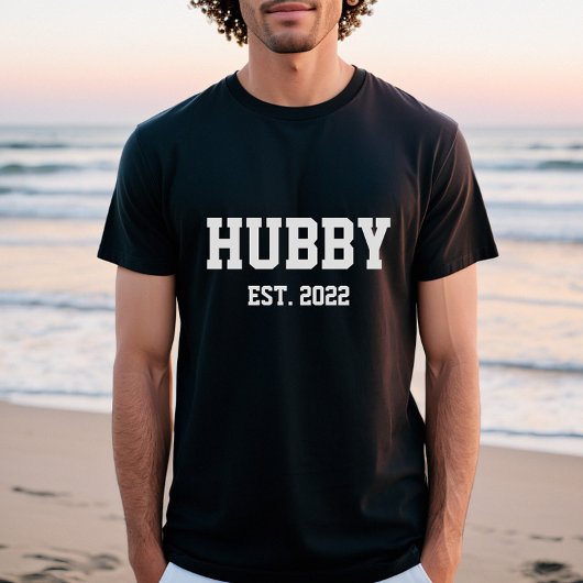 T-shirt Hubby & Wifey Custom