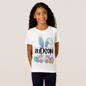 T-Shirt Hudson Bunny de Pâques (Devant entier)